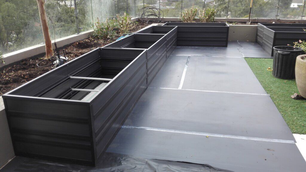 Planter Boxes Sydney - Wooden outdoor planters box Sydney 